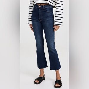 MOTHER The Hustler Fray Ankle Jeans
